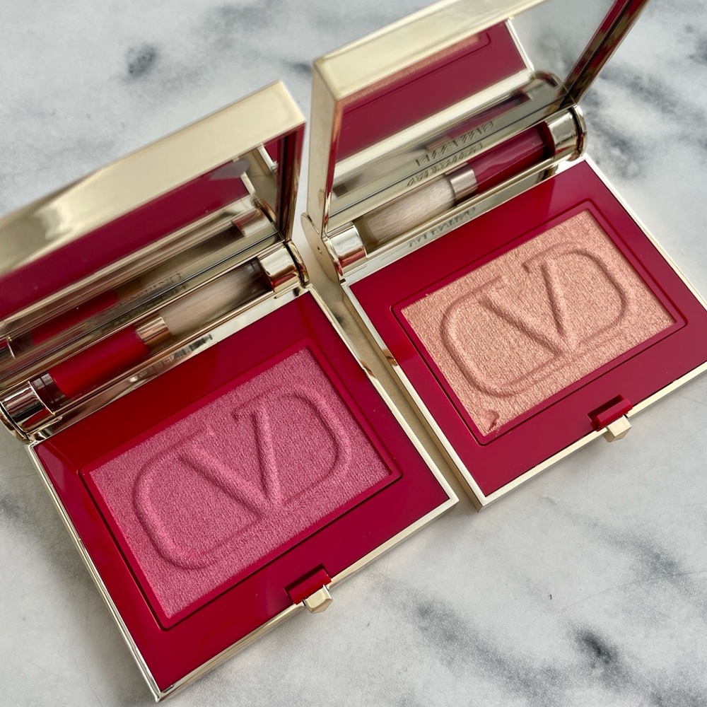 *NIB* Valentino Eye 2 Cheek Blush & Eyeshadow - Picture 1 of 8